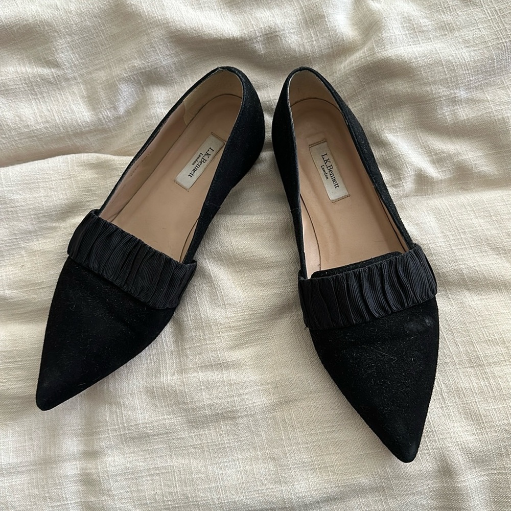 LK Bennett Taylor Pointed Toe Loafer - 7